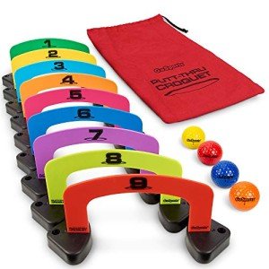 GoSports Putt-Thru Croquet Putting Game with Gates