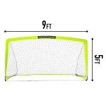 Portable Backyard Soccer Goal for Kids - 9' x 5'6