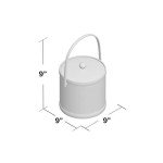 Kraftware Black and Brass 3 Qt Server