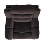 Hawthorne Chocolate Glider Recliner for Mancave