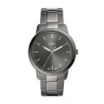 Fossil Minimalist Smoke Stainless Steel Watch