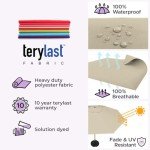 Stylish 9-Foot Auto-Tilt Umbrella for Patio