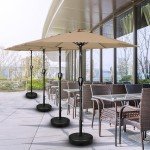 7.5ft Patio Umbrella with Tilt & Crank