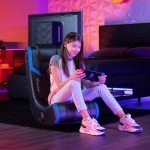 X Rocker Eclipse Bluetooth Gaming Floor Chair