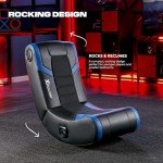 X Rocker Eclipse Bluetooth Gaming Floor Chair