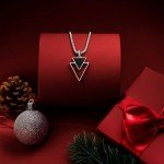 Triangle Pendant Stainless Steel Necklace for Men