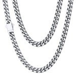 Men's Stainless Steel 5mm Cuban Link Chain