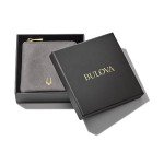 Bulova Men's Stainless Steel Braided Bolo Bracelet