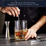 Yarai Pattern Cocktail Mixing Glass Set & Tools