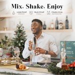 BARE BARREL® 16-Piece Cocktail Shaker Set