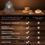 Cocktail Smoker Kit with Wood Chips Gift Set