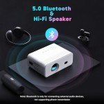 Compact 1080P Mini Projector with WiFi & Bluetooth
