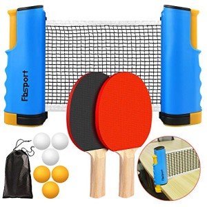 Ultimate Portable Ping Pong Paddle Set with Net