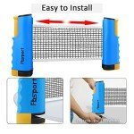 Ultimate Portable Ping Pong Paddle Set with Net