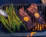 Lodge Pre-Seasoned Adjustable Airflow Cast Iron Grill