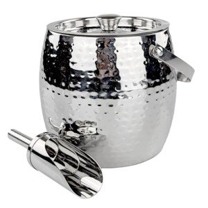 Insulated 3-QT Ice Bucket with Lid and Scoop