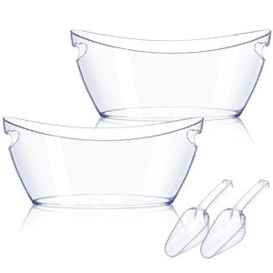 Extra Large Ice Bucket Set for Parties