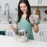 Insulated 3-QT Ice Bucket with Lid and Scoop