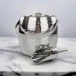 Insulated 3-QT Ice Bucket with Lid and Scoop