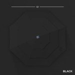 10ft Solar Patio Umbrella with LED Lights