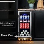 15'' Beverage Cooler – Built-in or Freestanding
