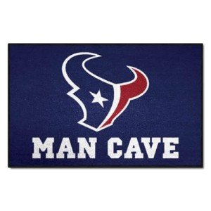 Houston Texans NFL Man Cave Starter Rug, 19"x30