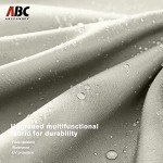 9ft Light Beige Patio Umbrella with Tilt & Crank