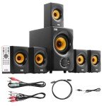 Acoustic Audio 5.1 Bluetooth Home Theater Speaker System