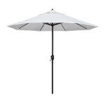 9' Round Aluminum Market Umbrella with Auto Tilt