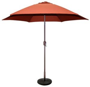 TropiShade 9 ft Bronze Patio Umbrella
