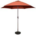 TropiShade 9 ft Bronze Patio Umbrella