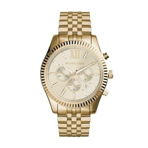 Michael Kors Gold-Tone Lexington Men's Chronograph Watch
