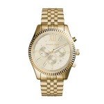 Michael Kors Gold-Tone Lexington Men's Chronograph Watch