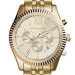 Michael Kors Gold-Tone Lexington Men's Chronograph Watch