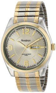 Armitron Men's Easy Read Metal Expansion Watch