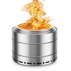 SURESTOVE Portable Smokeless Fire Pit - 19 Inch