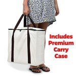 GoSports Giant Wooden Stacking Tower Game - 5 ft