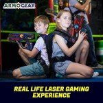 Laser Tag Gun Set - 4 Rechargeable Toys
