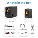 Acoustic Audio 5.1 Bluetooth Home Theater Speaker System