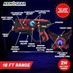 Laser Tag Gun Set - 4 Rechargeable Toys