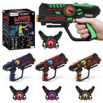 Laser Tag Gun Set - 4 Rechargeable Toys