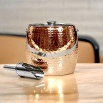 Rose Gold Insulated Ice Bucket for Parties