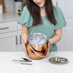 Rose Gold Insulated Ice Bucket for Parties