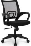Ergonomic Gaming Chair with Lumbar Support - Black