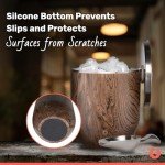 Premium Insulated Stainless Steel Ice Bucket - 3L