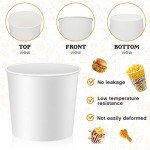100 Pack Disposable Ice Buckets for Parties