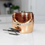 Rose Gold Insulated Ice Bucket for Parties
