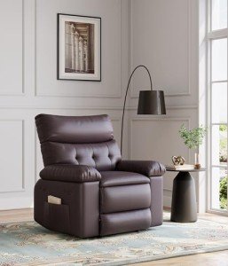 Extra-Large Heat and Massage Recliner Chair