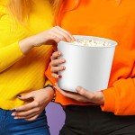 100 Pack Disposable Ice Buckets for Parties