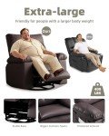 Extra-Large Heat and Massage Recliner Chair
